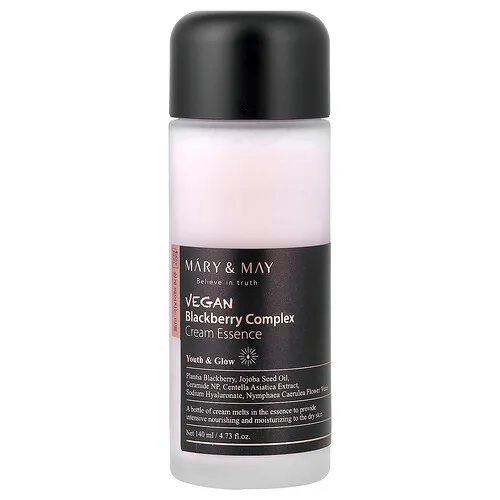 Mary & May, Esencia en crema vegana con complejo de zarzamora, 140 ml (4,73 oz. líq.)