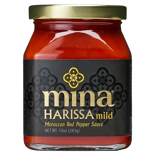 Mina, Harissa, Salsa de pimiento rojo marroquí, Suave, 283 g (10 oz)