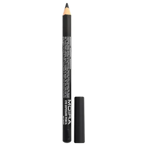 Moira Beauty, Lápiz para exposición de los ojos, 001 Black, 1,1 g (0,04 oz)