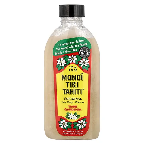 Monoi Tiare Tahiti, Aceite de coco, Tiaré (gardenia), 120 ml (4 oz. líq.)