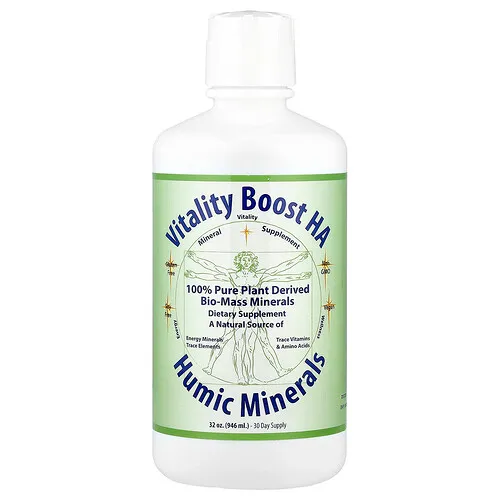 Morningstar Minerals, Vitality Boost HA, Minerales húmicos, 946 ml (32 oz. Líq.)