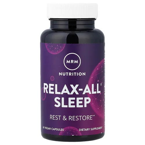 MRM Nutrition, Relax-All® para favorecer el sueño, 60 cápsulas veganas