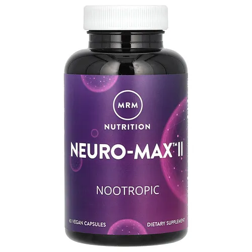 MRM Nutrition, Neuro-Max II, 60 cápsulas veganas