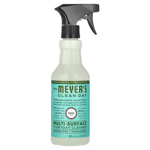 Mrs. Meyers Clean Day, Limpiador diario para superficies múltiples, Aroma a albahaca, 473 ml (16 oz. líq.)