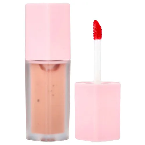 Merrymonde, Tinte de corazón de leche, Tinte para labios y mejillas, 06 Mango Milk, 5 g