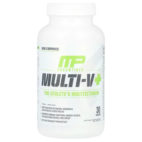 MusclePharm, Essentials, Multi-V+, 90 comprimidos