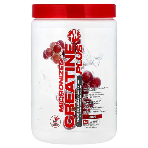 Metabolic Nutrition, Micronized Creatine Plus™, Uva, 420 g