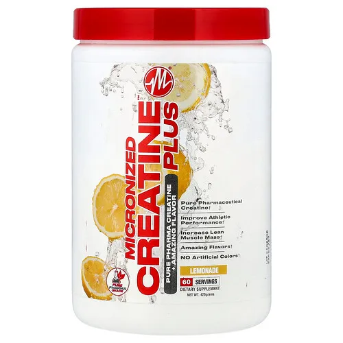 Metabolic Nutrition, Creatina Plus™ micronizada, Limonada, 420 g
