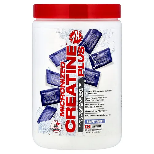 Metabolic Nutrition, Creatine Plus™ micronizada, Simply Sweet, 420 g (14,8 oz)