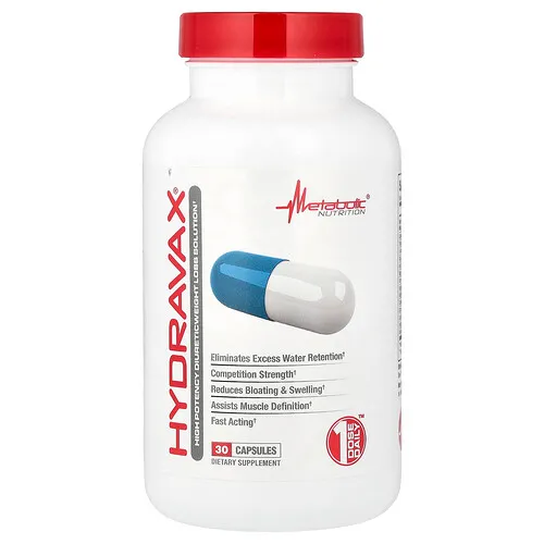 Metabolic Nutrition, Hydravax®, 30 cápsulas