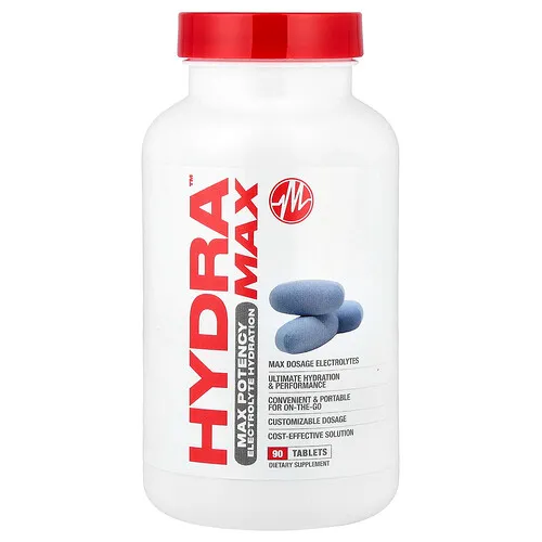 Metabolic Nutrition, HydraMAX™, Máxima potencia, 90 comprimidos