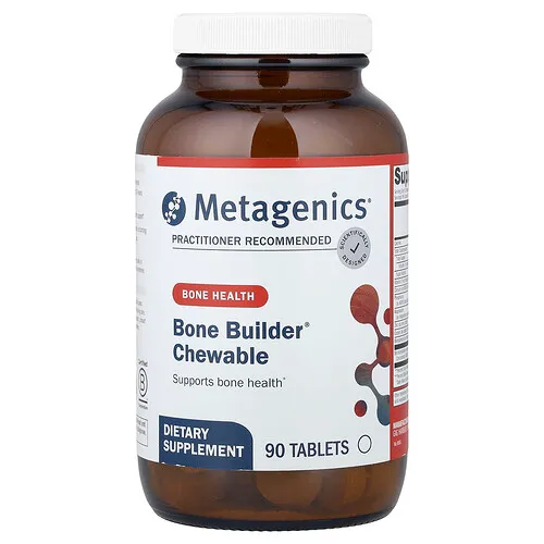 Metagenics, Bone Builder®, Comprimidos masticables, 90 comprimidos