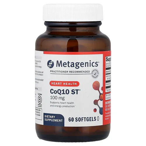 Metagenics, CoQ10 ST®, 100 mg, 60 cápsulas blandas