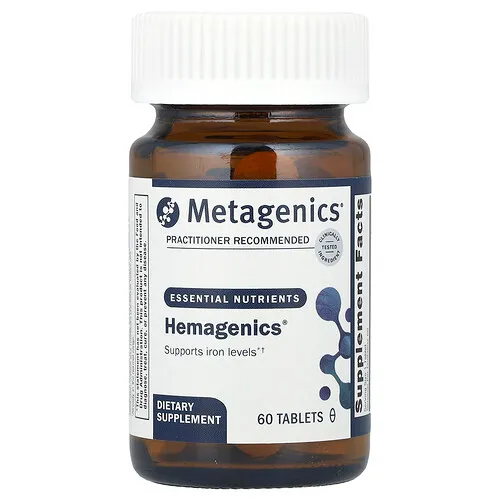 Metagenics, Hemagenics®, 60 comprimidos