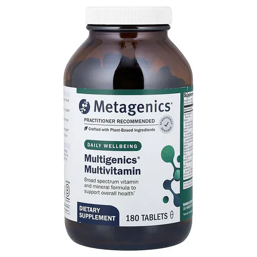 Metagenics, Suplemento multivitamínico Multigenics®, 180 comprimidos