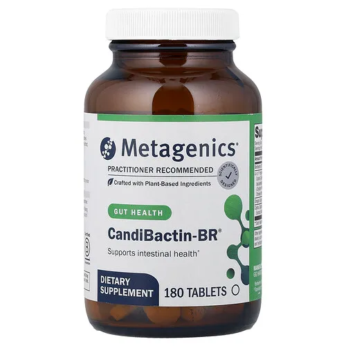 Metagenics, CandiBactin-BR®, Salud intestinal, 180 comprimidos