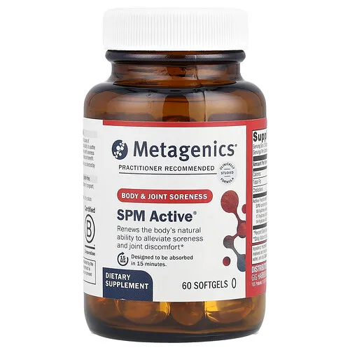 Metagenics, SPM Active®, Suplemento para el cuerpo y las articulaciones, 60 cápsulas blandas