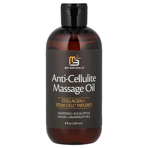 M3, Aceite anticelulítico para masajes, 240 ml (8 oz. Líq.)