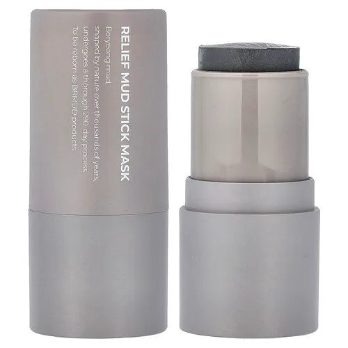 BRMUD, Mascarilla de alivio con lodo en barra, 28 g (0,98 oz)