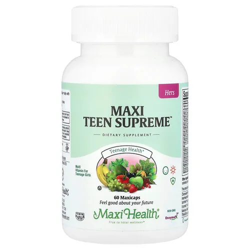 Maxi Health, Maxi Teen Supreme™, Ella, 60 maxicápsulas