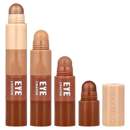 Merythod, Reeedge, Crayón para ojos, 02 Castaño mate, 4,4 g (0,16 oz)