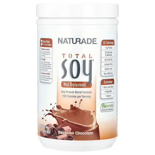 Naturade, Total Soy®, Sustituto de comidas, Chocolate bávaro, 507 g (1 lb 1,88 oz)