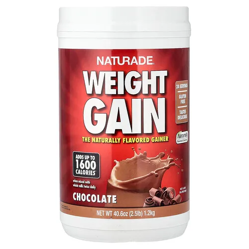 Naturade, Aumento de peso, Chocolate`` 1,2 kg (2,5 lb)