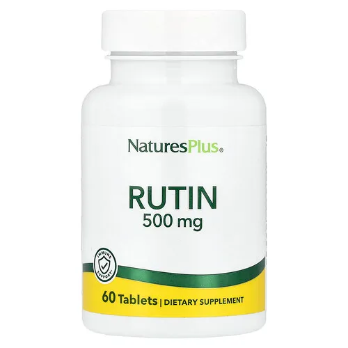 NaturesPlus, Rutina, 500 mg, 60 comprimidos