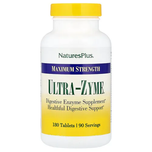 NaturesPlus, Ultra-Zyme®, 180 comprimidos