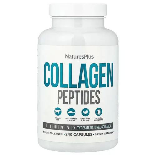 NaturesPlus, Péptidos de colágeno, 240 cápsulas