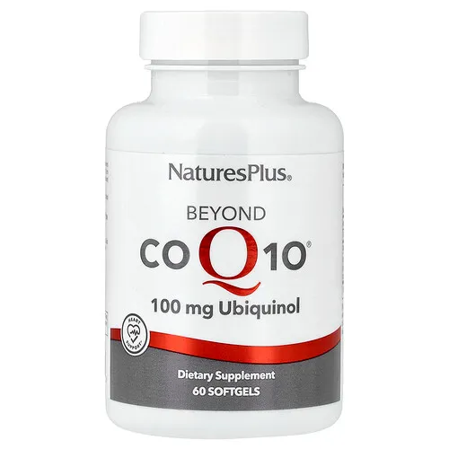 NaturesPlus, Beyond CoQ10 Ubiquinol®, 100 mg, 60 cápsulas blandas