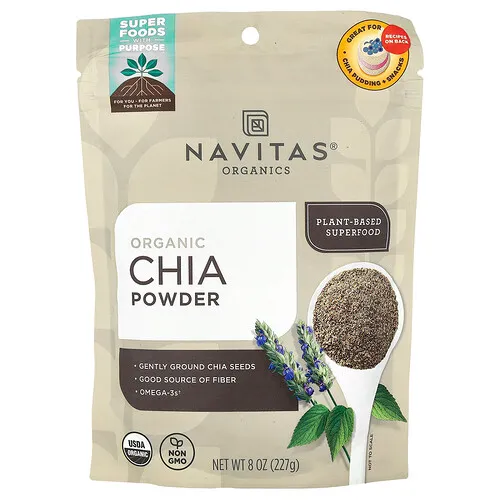 Navitas Organics, Chía orgánica en polvo, 227 g (8 oz)