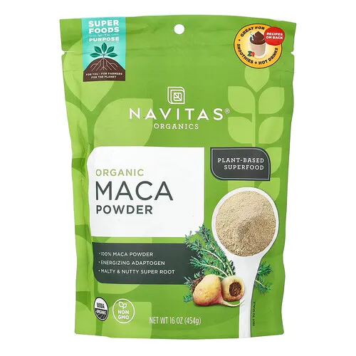 Navitas Organics, Maca orgánica en polvo, 454 g (16 oz)