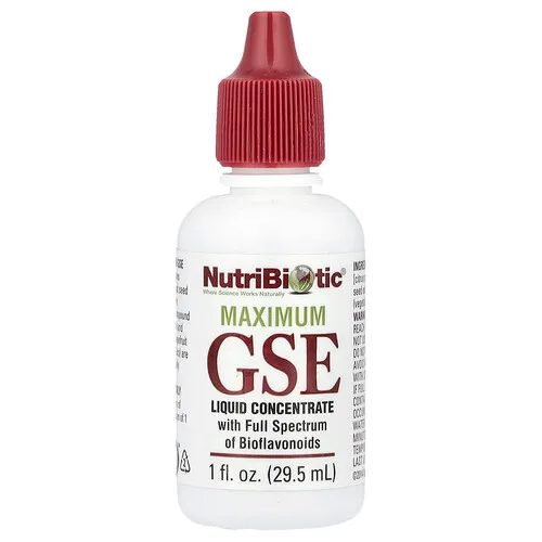 NutriBiotic, Maximum GSE, Concentrado líquido, 29,5 ml (1 oz. líq.)