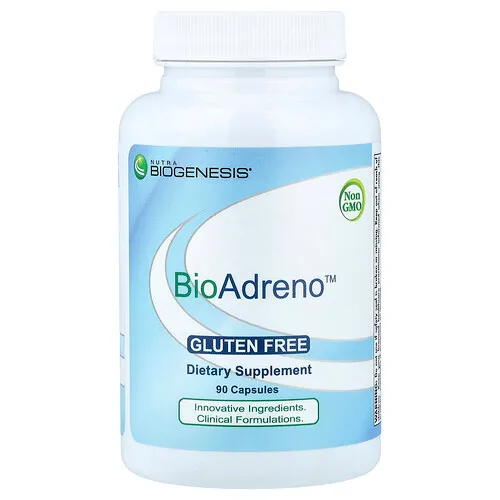 Nutra BioGenesis, BioAdreno™, 90 cápsulas