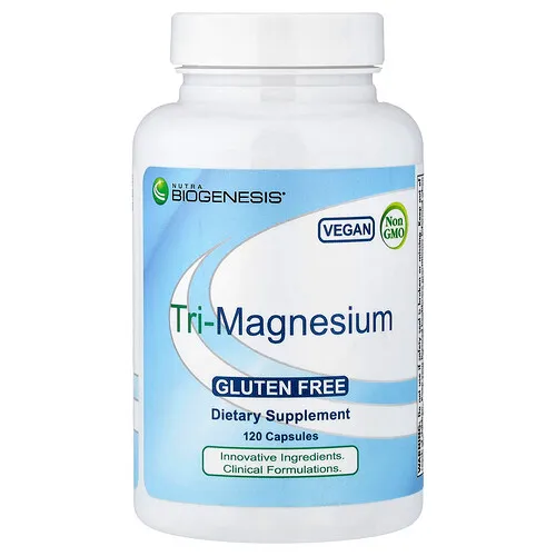 Nutra BioGenesis, Trimagnesio, 120 cápsulas (100 mg por cápsula)