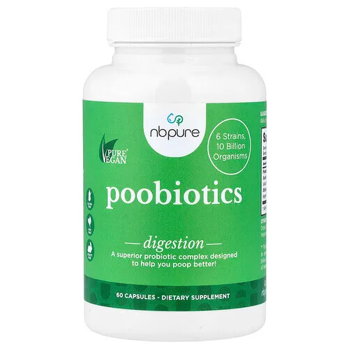 NB Pure, Poobiotics`` 60 cápsulas