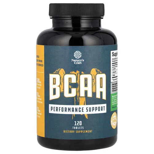 Nature's Craft, BCAA, 120 comprimidos