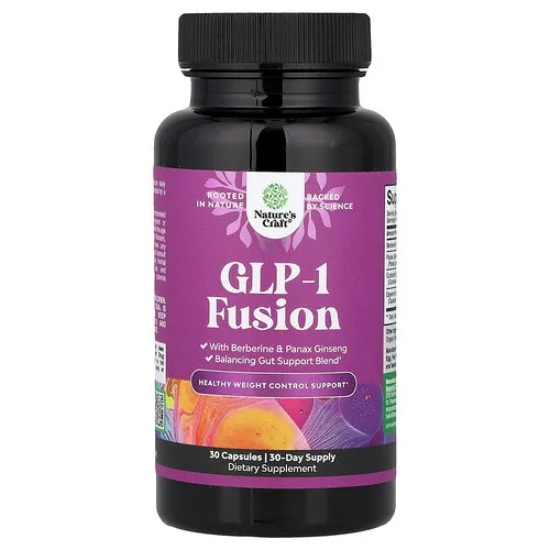 Nature's Craft, Fusión de GLP-1, 30 cápsulas