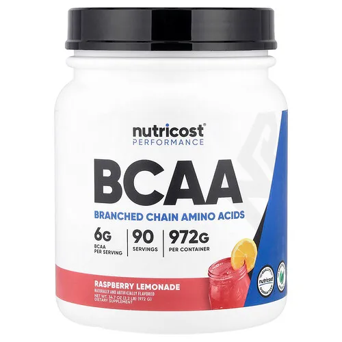 Nutricost, Performance, BCAA, Limonada de frambuesa, 972 g (2,2 lb)