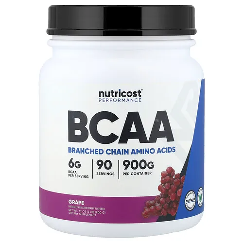 Nutricost, Performance, BCAA, Uva`` 900 g (2 lb)