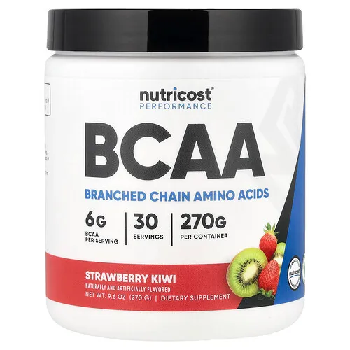 Nutricost, Performance, BCAA, Fresa y kiwi`` 270 g (9,6 oz)