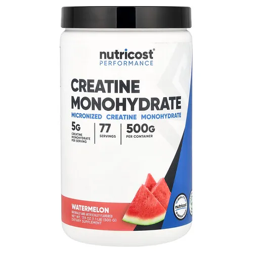 Nutricost, Performance, Monohidrato de creatina, Sandía`` 500 g (1,1 lb)