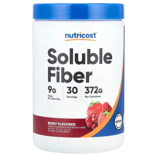 Nutricost, Fibra soluble, Bayas, 372 g (13,3 oz)