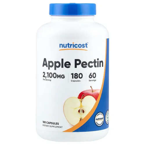 Nutricost, Pectina de manzana, 180 cápsulas (700 mg por cápsula)