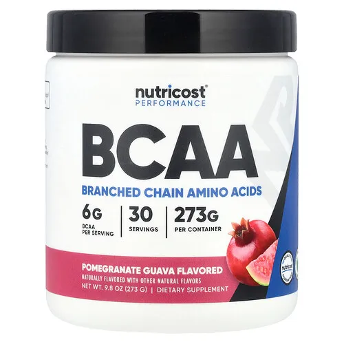 Nutricost, Performance, BCAA, Granada y guayaba, 273 g (9,8 oz)