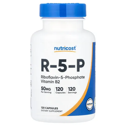 Nutricost, R-5-P, 50 mg, 120 cápsulas