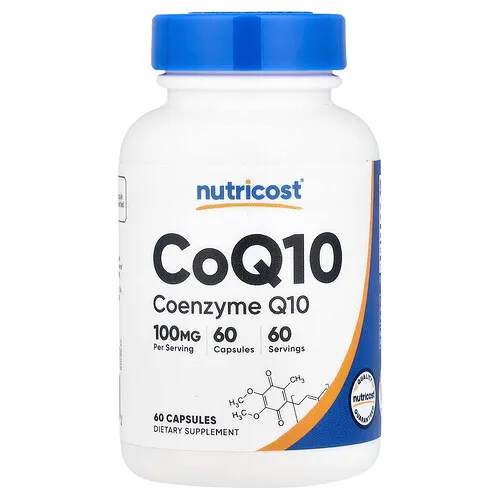 Nutricost, CoQ10, 100 mg, 60 cápsulas