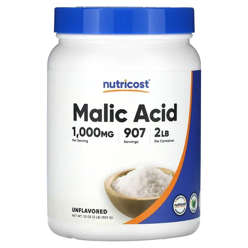 Nutricost, Ácido málico, sin sabor, 32 oz (907 g)