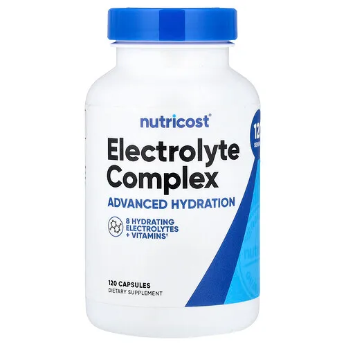 Nutricost, Complejo de electrolitos, 120 cápsulas